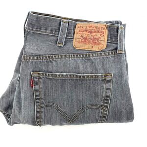 Levi's Men's Straight Jeans Gray Denim